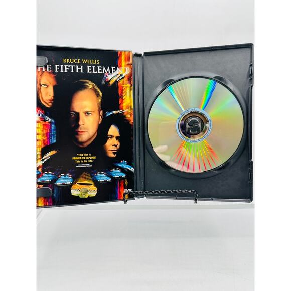 The Fifth Element DVD Bruce Willis Milla Jovovich Gary Oldman Sci-Fi Columbia - Picture 3 of 4